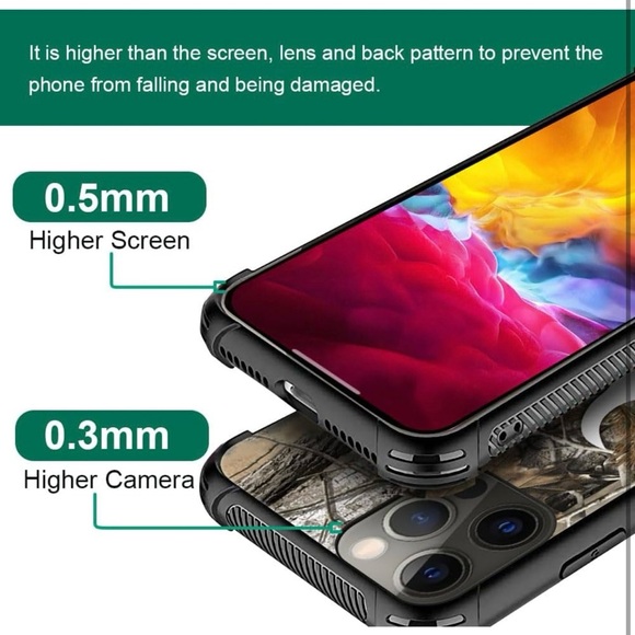 DAIZAG Case Compatible with for iPhone 15 Pro Max,Classic Camo Hunter - Picture 4 of 10